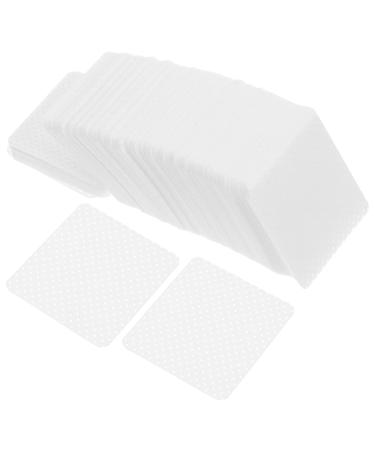 HONMEET 2 Boxes Nail Wipes Cleaning Wipes Travel Wipes Gel Nail Polish Makeup Wipes Travel Size Glue Wipes Finger Nail Polish Remover Makeup Wipes Remover Nail Pads White Cotton 4.80X4.80X0.10CM White