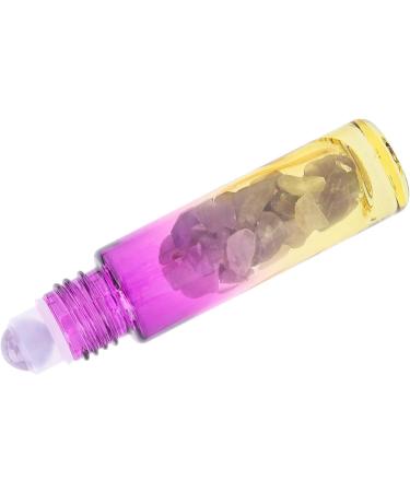 Fabater Roller Bottle Hotel Glass Essential Oil Bottle for Home Travel (10ML red and yellow gradient essential oil bottle) - Buy Online on GoSupps.com