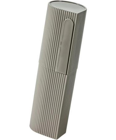 Travel Toothbrush Cup Set - Portable Lightweight Wash Storage Box for Toothbrush & Toothpaste - Ideal for Travel (Gray - Buy Online on GoSupps.com
