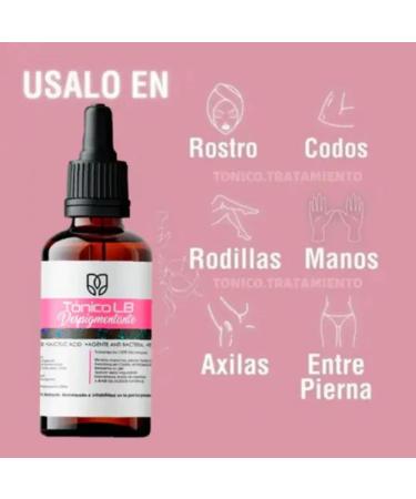 Facial Toner (2 Pack) Acclarante Tonico despigmentante y aclarador Elimina manchas - Buy Online on GoSupps.com