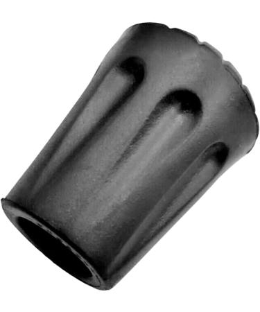 Hiking Poles Tips - Walking Stick Tips Rubber - Non-Slip and Shock Absorption Rubber Walking Stick Tips Black 11mm Diameter 30pcs - Buy Online on GoSupps.com