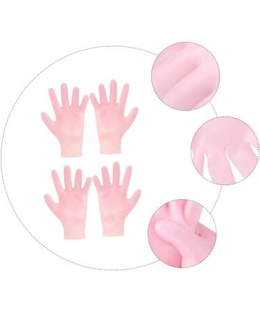 POPETPOP Skin Care Gloves 2 Pairs Whitening Moisturizing Gloves Sebs Cotton Gloves Repair Miss Hands Care Gloves - Buy Online on GoSupps.com