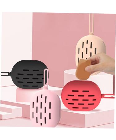 FRCOLOR 4pcs Beauty Powder Puff Holder - Silicone Makeup Sponge Organizer & Travel Case - Buy Online on GoSupps.com