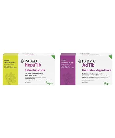 Padma Hepatib 60 Kaps.Metabolism and internal cleaning |3-fruits formula with valuable choline that contributes to the preservation of normal liver function & padma acitib bundle with padma acitib 29 g