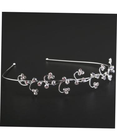 minkissy Flowers hair clip Floral hair barrettes Crystal hairband hair loop Floral hairband flowers wedding Wedding - Buy Online on GoSupps.com