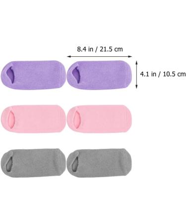 Healvian 3 Pairs Aloe Socks Moisturizing Spa Socks Infused Socks Gel Sleeping Fuzzy Socks Dry Feet Socks Lotion Socks for Women Men Repairing Softening Dry Cracked Feet Skins - Buy Online on GoSupps.com