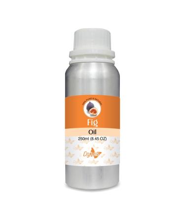 Crysalis Fig Oil Cosmetic Grade (250 ml / 8.45 fl oz) - Botanical Aromatic Oil for Skincare Massage DIY Beauty & Topical Blends