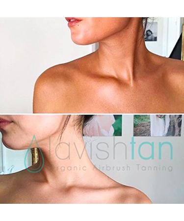 Best Organic Airbrush Spray Tan Solution 128oz | Premium Self-Tanning Formula for Flawless Glow - Buy Online on GoSupps.com