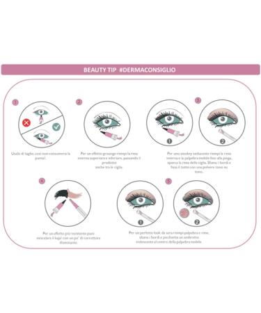  DERMATROPHINE Pro - Kajal Intenso | Kajal Occhi Black | Eye Contour | Black Eye Pencil with Soft and Resistant Texture Effect | Black Eye Pencil for Disclaiming Eye Basket with Precise Lines - Buy Online on GoSupps.com