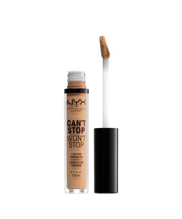 Nyx Professional Makeup Can't Stop Won't Stop Contour Concealer - Waterproof liquid covers concealed & highlights 3 5 ml soft beige 7.5 - Buy Online on GoSupps.com