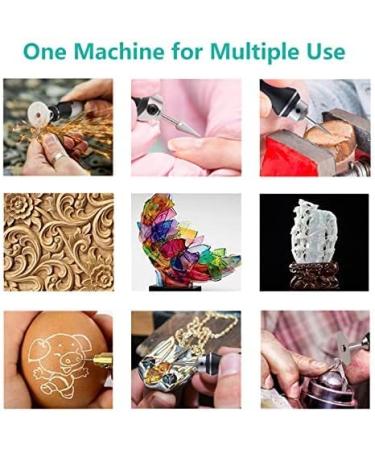 KugobarNe Engraving Pen with 33 Bits - USB Rechargeable Mini Engraver Tool for Jewelry, Glass, Wood, Metal - Portable DIY Electric Engraving Pen - Buy Online on GoSupps.com