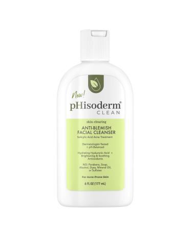 pHisoderm  Clean Anti-Blemish Facial Cleanser - 6 Fl Oz