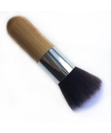 RN BEAUTY 2-Piece Makeup Brush Set - Blush & Foundation Brushes with Bamboo Handles | Soft Synthetic Fibers for Flawless Blending - Perfect for Liquid Cream & Powder Makeup - Buy Online on GoSupps.com