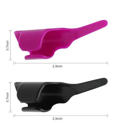 Sewing Fingerthing Pusher - Thumb Protector Sewing Tool (Black/Purple) - Buy Online on GoSupps.com