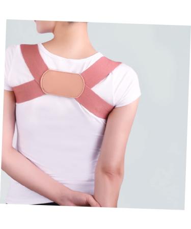 Adjustable Back Correction Belt & Posture Strap for Men & Women - Ergonomic Support Brace for Better Posture - Pink 22x14x2CM - Buy Online on GoSupps.com