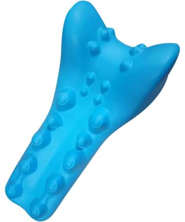 harayaa Neck and Shoulder Relaxer Cervical Traction Device Comfortable Acupressure Chiropractic Pillow Neck Stretcher for Sofa Travel - Buy Online on GoSupps.com