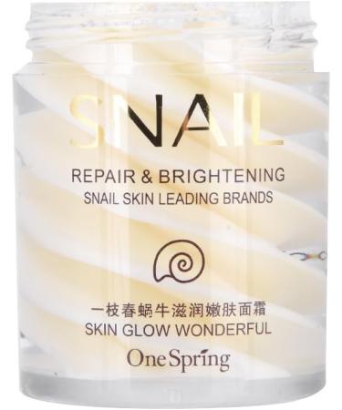 Snail Face Cr me anti-escargots - Extrait de s rum pour le visage - S rum - S cr tions naturelles - Extrait de mucus - Cr me hydratante l'escargot - R duit la perte de lifting et raffermit la peau - Buy Online on GoSupps.com