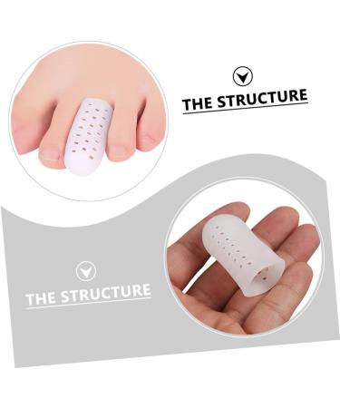 Healifty 12 Pairs Toe Splitter High Heel Protectors - Silicone Gel Toe Sleeves for Ingrown Toes - Breathable & Assorted Colors - Buy Online on GoSupps.com