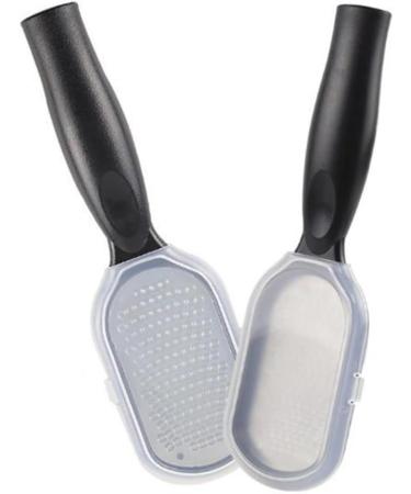 Healeved 2 Pcs Remover Metal Scraper Metal Spatula Exfoliator for Feet Dead Skin Remover Foot Scrubber Remover Exfoliating Scrub Stone Roller Empty Foot with White - Buy Online on GoSupps.com
