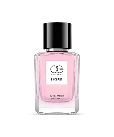 O.G BE.AUTY LUXURY Enchant Eau De Parfum 50ml | Sophisticated Women's Fragrance | Pineapple Lily Black Currant Melon Lotus Rose Jasmine | Long-Lasting Perfume