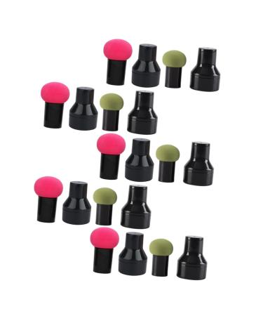 minkissy Simple Puff 30 Sets Mushroom Head Puff Dry Puff Cosmetic Hydrophilic Polyurethane Girl Makeup Pad