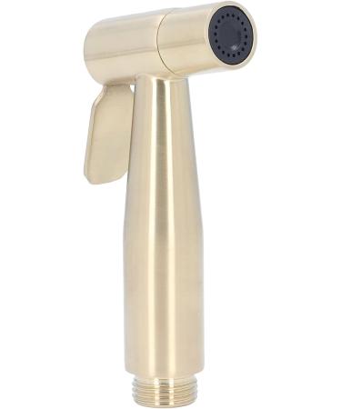 Hand Bidet Set - Stainless Steel Bidet Sprayer with Adjustable Water Pressure | Portable Space-Saving Design | Easy Installation - Gold Finish - Buy Online on GoSupps.com