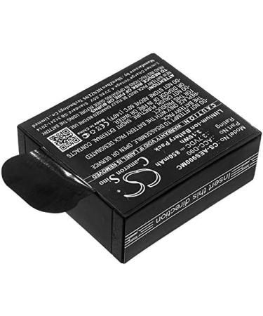 High-Performance 3.7V Replacement Battery for AEE S91B D90 S90 LyfeS72 LyfeSilver LyfeTitan - 850mAh ACC-D90 - Buy Online on GoSupps.com