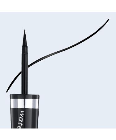IsaDora Glossy Eyeliner Waterproof 40 Chrome Black for Sensitive Eyes - 3.7 ml / .13 Fl. oz - Buy Online on GoSupps.com