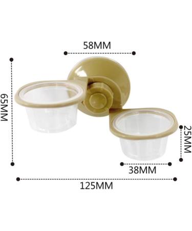 VILLCASE Gecko Feeding Ledge Gecko Feeder Ledge Suction Cup Feeder for Small Reptiles - Buy Online on GoSupps.com