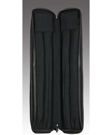 LUCASI Tournament Pro 4x8 Pool Cue Case - Carbon Black 4x8 with Jump Break Extensions and Extra Shaft - Buy Online on GoSupps.com