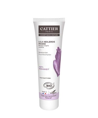 Purple healing clay mask anti-fatigue radiant complexion for all skin types