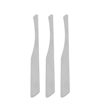 Metal Makeup Spatula Set - 3 Premium Stainless Steel Spatulas for Perfect Blending | International Shipping Available - Buy Online on GoSupps.com