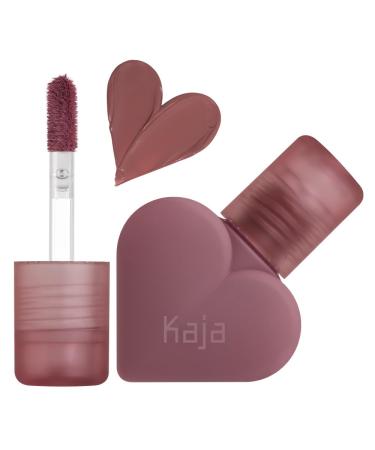 Kaja Lip Mousse - Love Swipe 05 I'm Melting | with Raspberry Seed Oil and Vitamin E Buildable Blendable Moisturizing Velvet Finish Weightless Texture Deep Shades 0.22 Oz 05 I'm Meting
