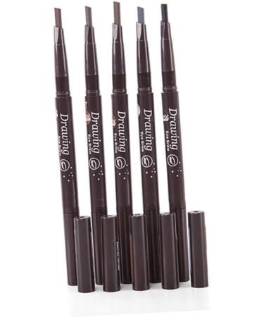 DRESSOOS Eye Brow Brush 2 1 brow pencil brow spoolie brush Eyebrow Pencil Brush eyebrow brush Makeup Tools Brow Brush - Buy Online on GoSupps.com
