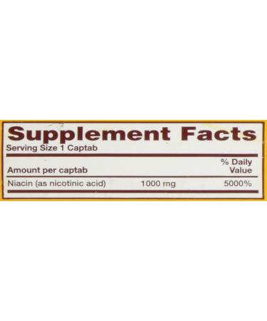 Watson Rugby Labs Niacin Time Release 1000mg - 100 Tablets - Buy Online on GoSupps.com