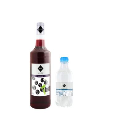 Lot Sirop Rioba & limonade: Sirop Rioba Cassis 1L - Limonade Rioba (12x33cl)