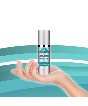 Amazing Boost Ultra Hydrating Hyaluronic Serum | Oil-Free Face Moisturizer 1 oz | Best International Shipping - Buy Online on GoSupps.com