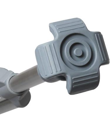 LINYUES Underarm Crutches with Damping Spring Comfortable Medical Adult Crutch with Double Shock Absorber Height Adjustable Antiskid Foot Pad Fashionable Small - Buy Online on GoSupps.com