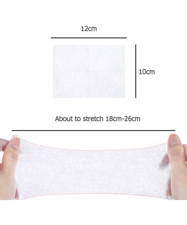 200 Cleansing Cotton Towels & Stretchable Cotton Pads for Makeup Removal - Buy Premium Quality Online - Buy Online on GoSupps.com
