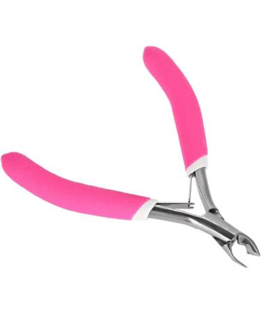 Nail Skin Pliers - Professional Stainless Steel Scissors for Manicure & Pedicure | Rose Red Nail Care Tool - Buy Online on GoSupps.com