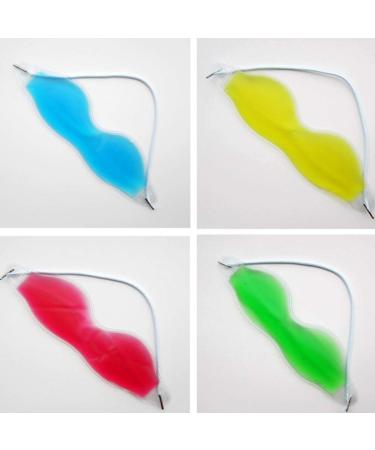 Gel Eye Masks Relaxing Cold Compress Pack Eye Cooling Eye Masks Reusable Gel Eye Masks for Puffy Eyes Dry Eye Green Green red - Buy Online on GoSupps.com