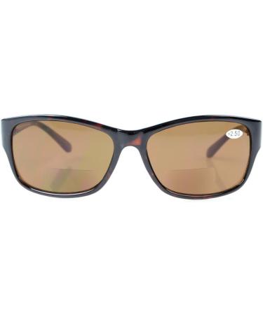 Eyekepper Bifocal Sun Readers - Fashion Sunglasses with +1.00 Bifocal Lenses in Tortoiseshell Frame | Shop Now for International Shipping - Buy Online on GoSupps.com