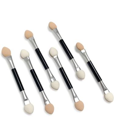 Mikinona 30pcs Women Eyeshadow Brush Double Head Eyeshadow Sponge Cosmetic Brush Kit Face Blush - Buy Online on GoSupps.com