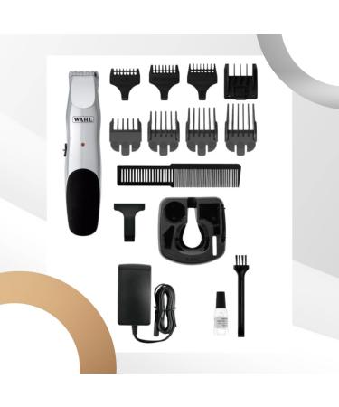 Wahl Canada Rechargeable Beard Trimmer All You Need for Beard & Stubble Men Grooming beard trimmer with ergonomic contour design and soft touch elements for easy grip - Model 3243 - Buy Online on GoSupps.com