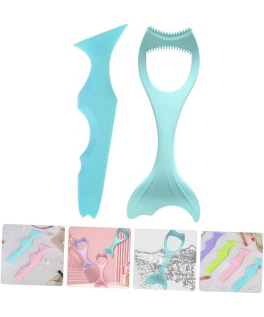 Outanaya 2pcs Mascara Drawing Aids Eyeshadow Heated Lash Curler Lash Tool Mascara Make up Aids Heating - Buy Online on GoSupps.com