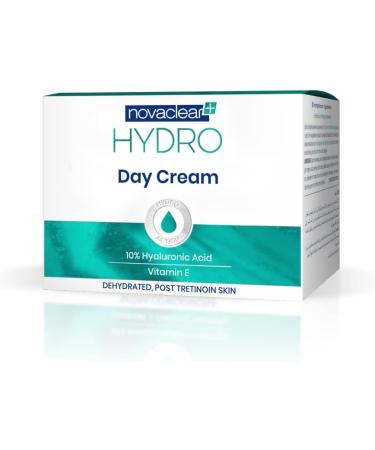 Equalan Pharma Hydro Day Cream Gel Cream Gel for Face 50 ml Day Cream Gel with 10% Low and Medium Molecular Hyaluronic Acid Cream with Vitamin E with Rose Hip and Green Tea Extract. - Buy Online on GoSupps.com