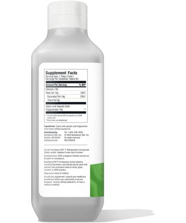 Bulletproof XCT MCT Oil 32 Oz | C10 & C8 MCT Oil | Amplifies Energy | Keto Friendly - Buy Online on GoSupps.com