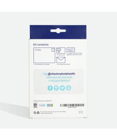 Body Health Food Sensitivity Test Kit - Bioresonance Technology, 970 Sensitivities, Quick & Easy Home Testing - Buy Online on GoSupps.com
