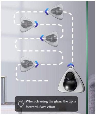 Glass Cleaner Artifact Household Double-Sided Wiping Magnetic Hollow Window Scraping Water Glass Cleaner - Buy Online on GoSupps.com