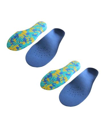 Beaupretty 2 Pairs Arch Insoles Athletic Shoe Insert Arch Support Inserts Cross Trainer Shoe Inserts Foot Support Insoles for Plantar Insoles Child Camouflage Orthotics As Shown L